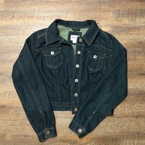 Dark denim jacket